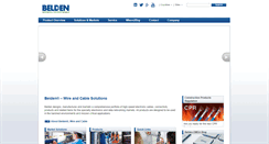 Desktop Screenshot of beldencables-emea.com
